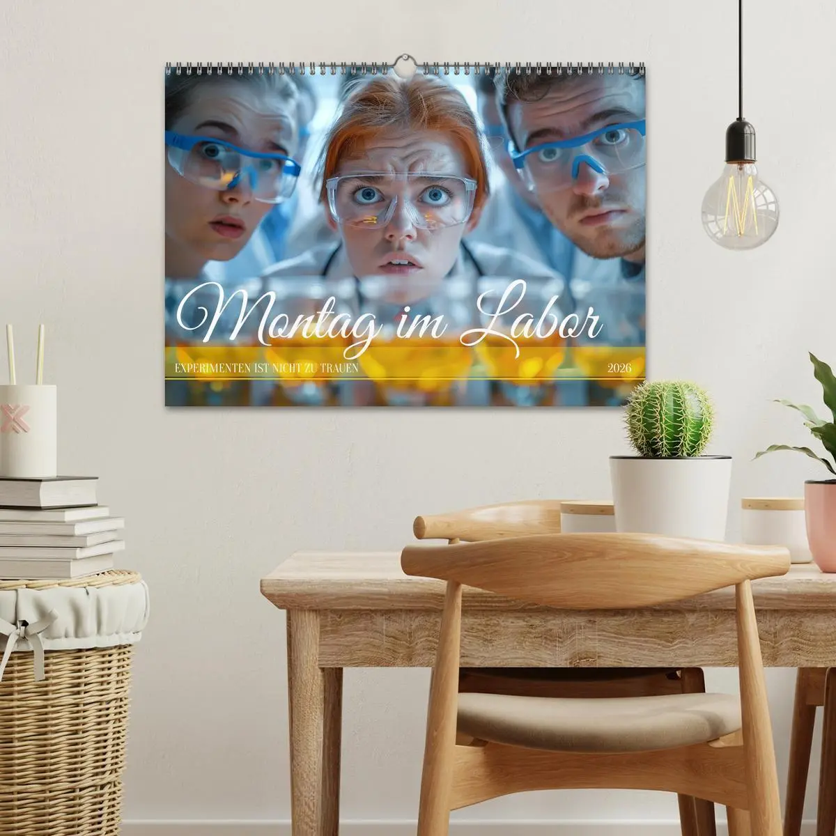 Bild: 9783457433737 | Montag im Labor (Wandkalender 2026 DIN A3 quer), CALVENDO...