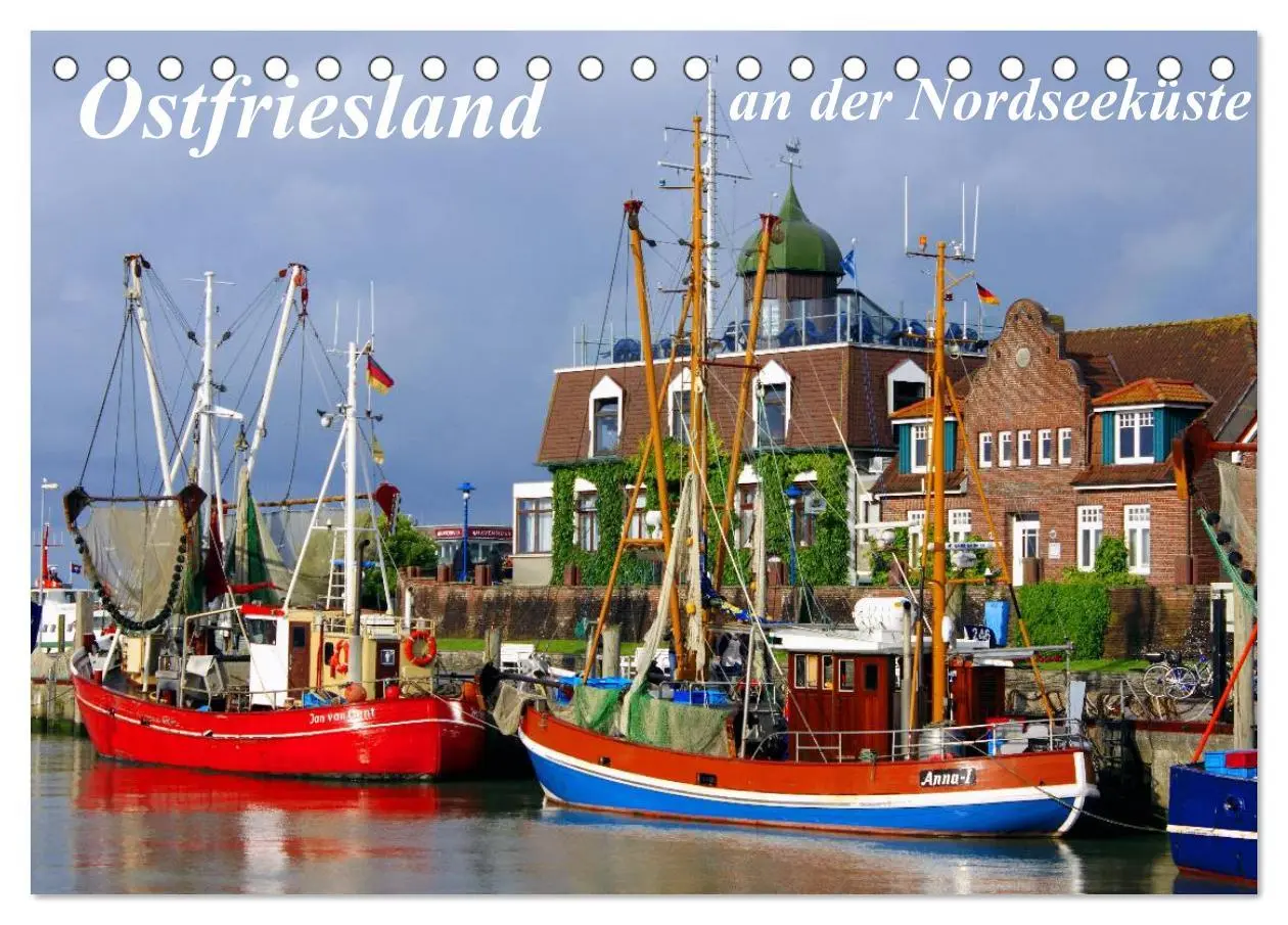 Cover: 9783516213737 | Ostfriesland an der Nordseeküste (Tischkalender 2026 DIN A5 quer),...