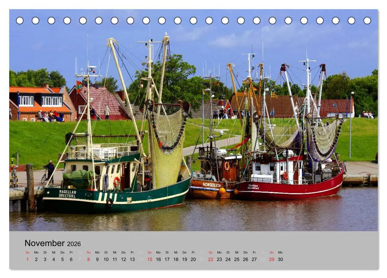Bild: 9783516213737 | Ostfriesland an der Nordseeküste (Tischkalender 2026 DIN A5 quer),...