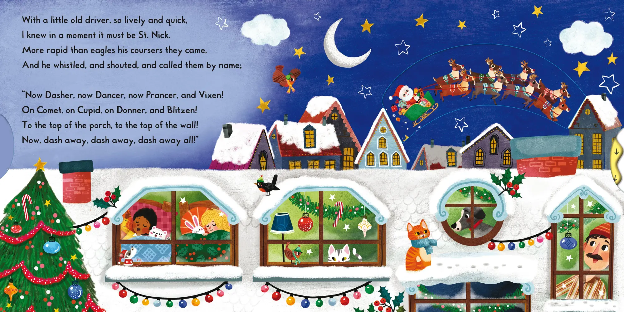 Bild: 9781035023837 | 'Twas the Night Before Christmas | A Push, Pull, Slide Book | Books