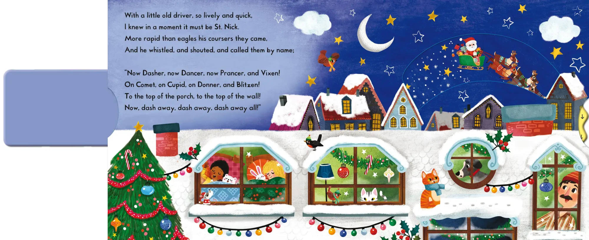 Bild: 9781035023837 | 'Twas the Night Before Christmas | A Push, Pull, Slide Book | Books