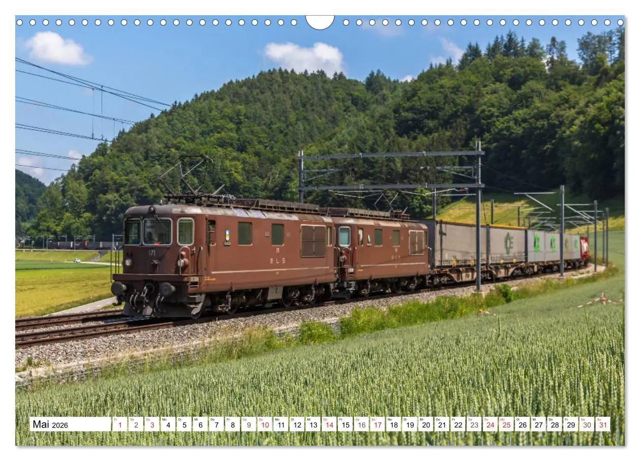 Bild: 9783457803837 | Für Güter die Bahn (Wandkalender 2026 DIN A3 quer), CALVENDO...