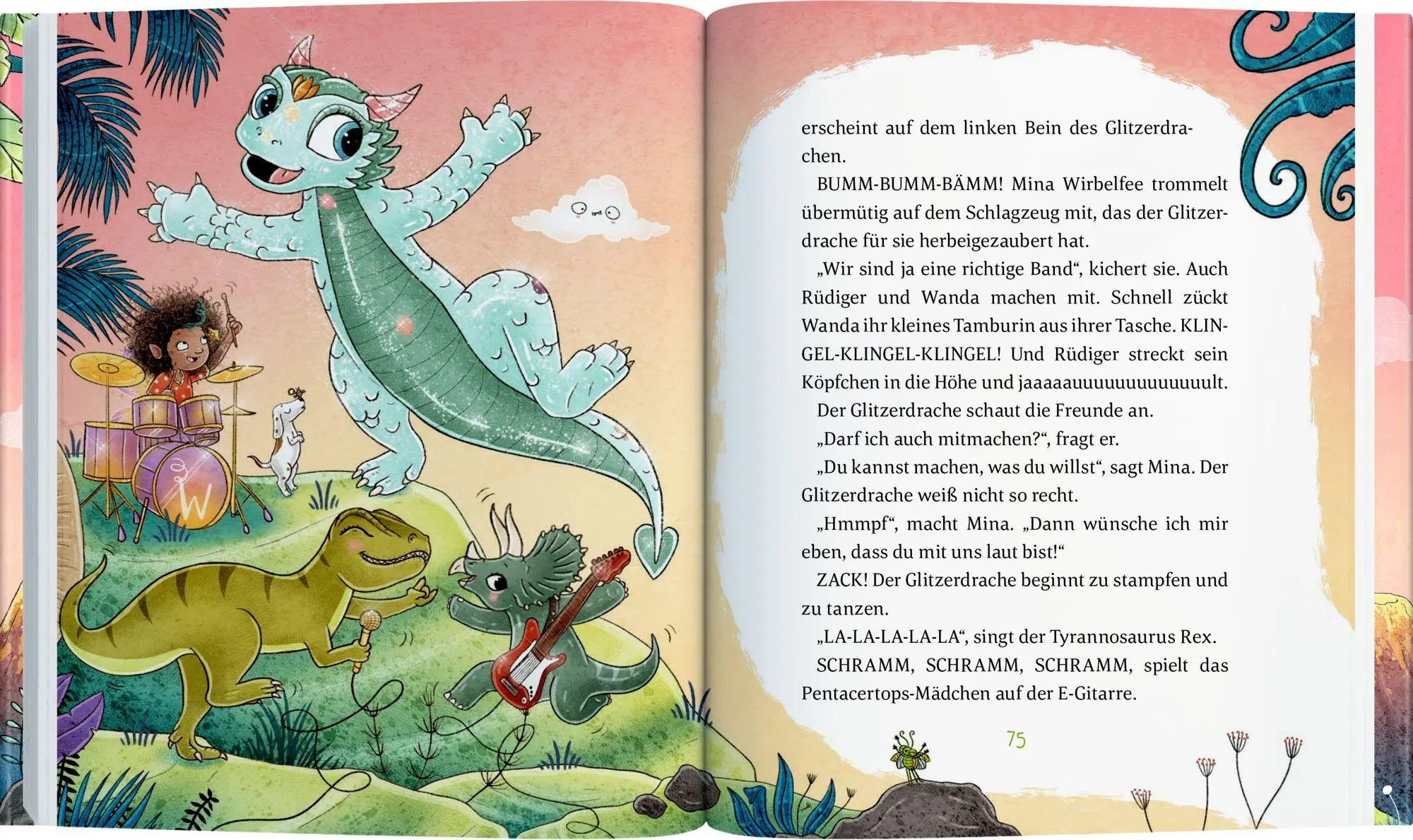 Bild: 9783649653837 | Mina Wirbelfee (Bd. 4) | und der Glitzerdrache | Zoe Magdalena | Buch