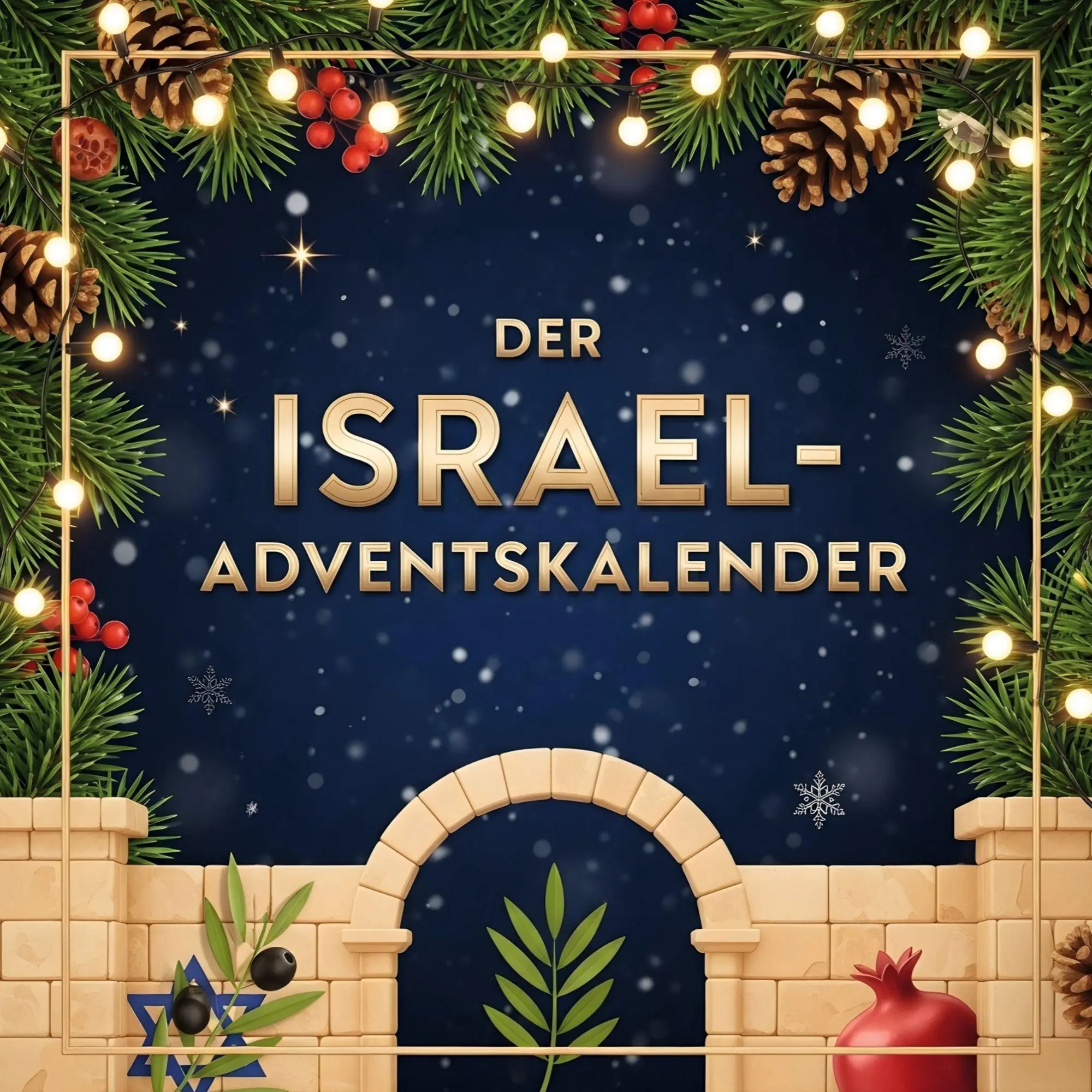Cover: 9783695333837 | Der Israel-Adventskalender | Charlotte Peters | Taschenbuch | 100 S.