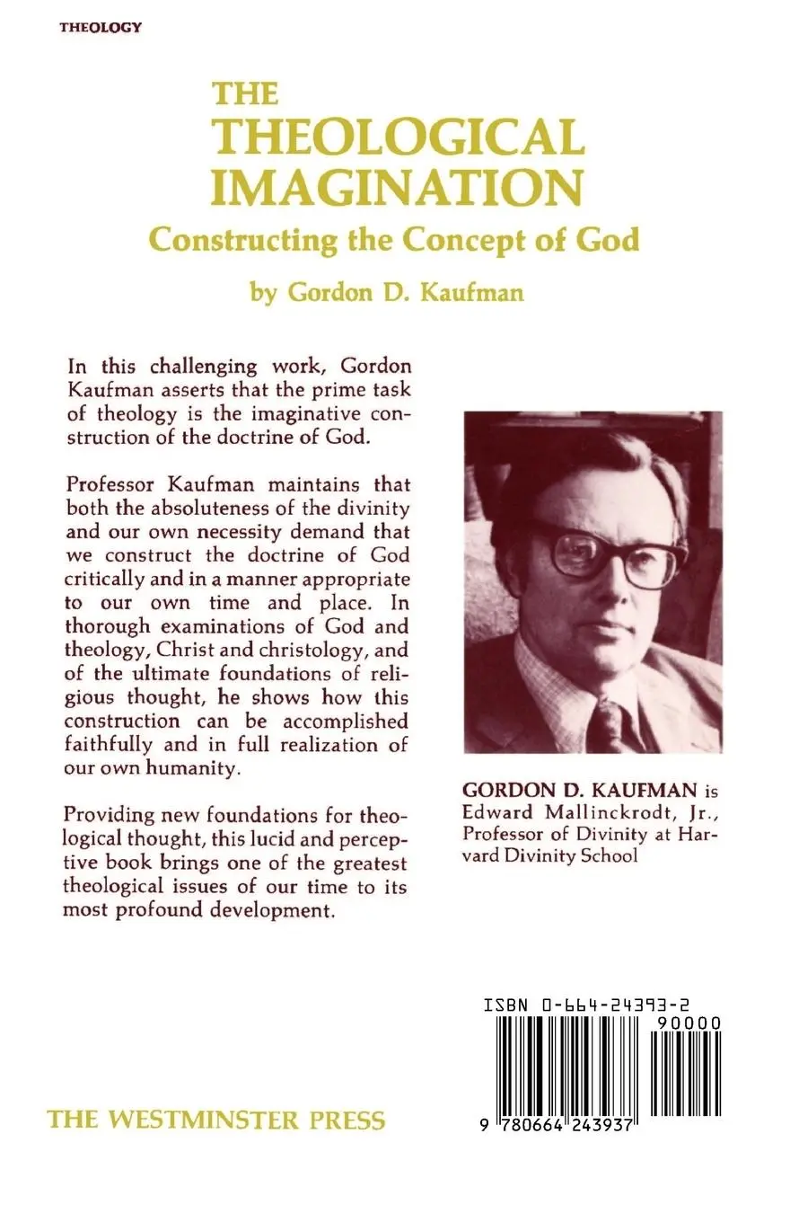 Rückseite: 9780664243937 | The Theological Imagination | Gordon D. Kaufman | Taschenbuch | 1981