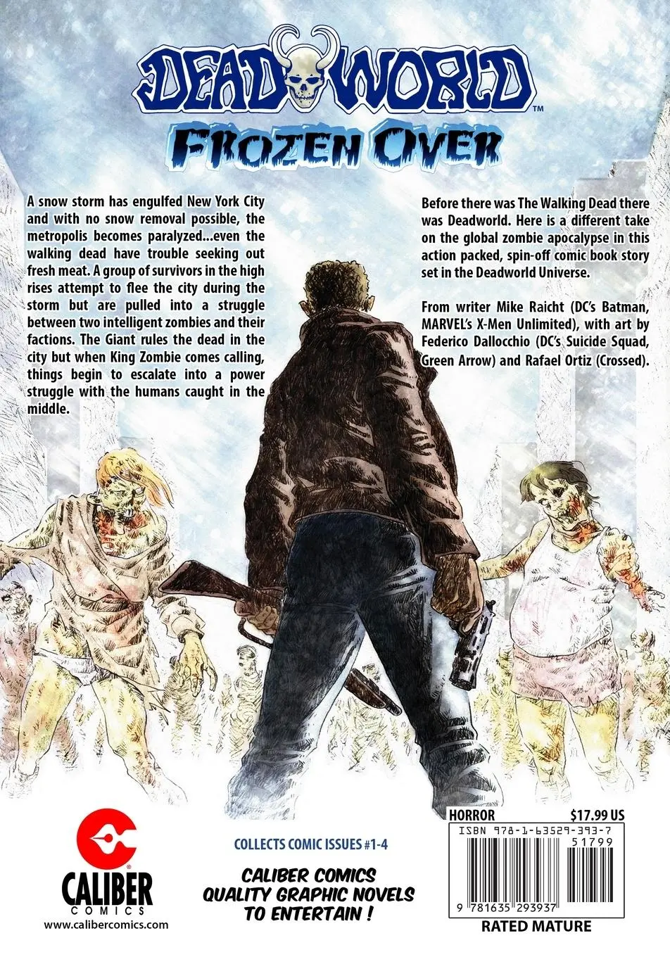 Rückseite: 9781635293937 | Deadworld | Frozen Over | Mike Raicht | Taschenbuch | Englisch | 2020