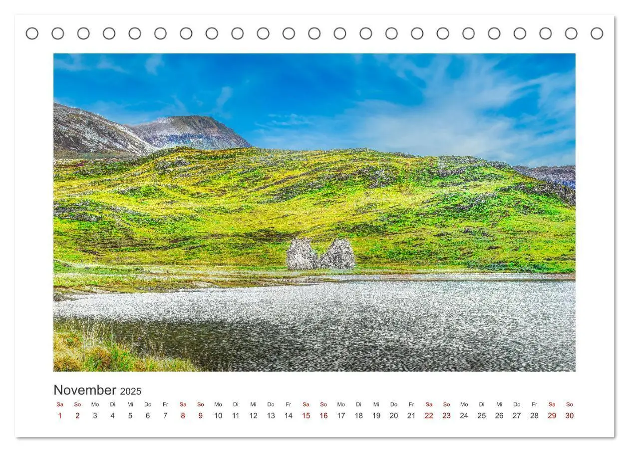 Bild: 9783383853937 | Schottland - Magische Landschaften der Highlands (Tischkalender...