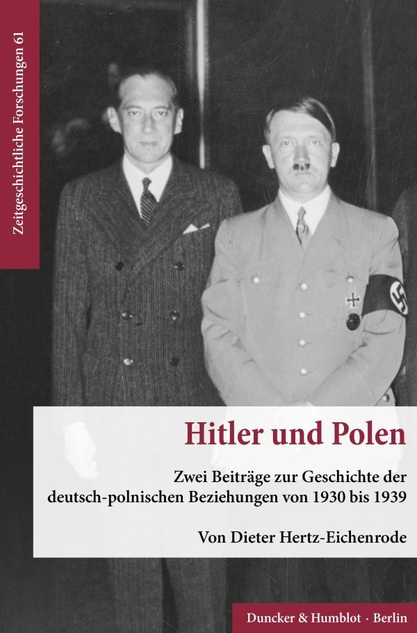 Cover: 9783428183937 | Hitler und Polen. | Dieter Hertz-Eichenrode | Taschenbuch | 102 S.