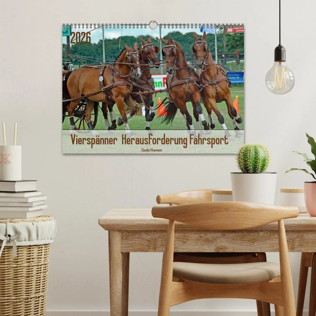 Bild: 9783457583937 | Vierspänner Herausforderung Fahrsport (Wandkalender 2026 DIN A3...