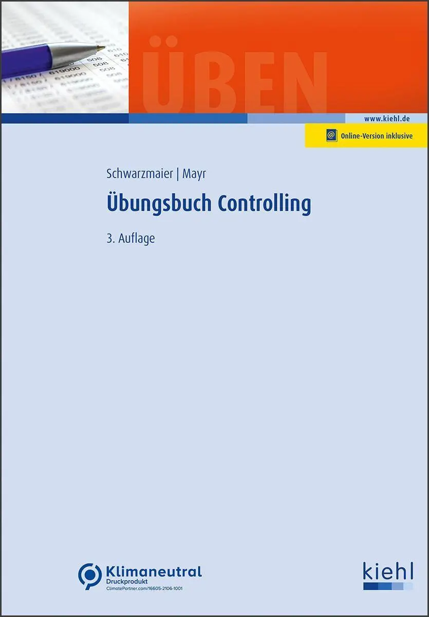 Cover: 9783470663937 | Übungsbuch Controlling | Ulrich Schwarzmaier (u. a.) | Bundle | 2023