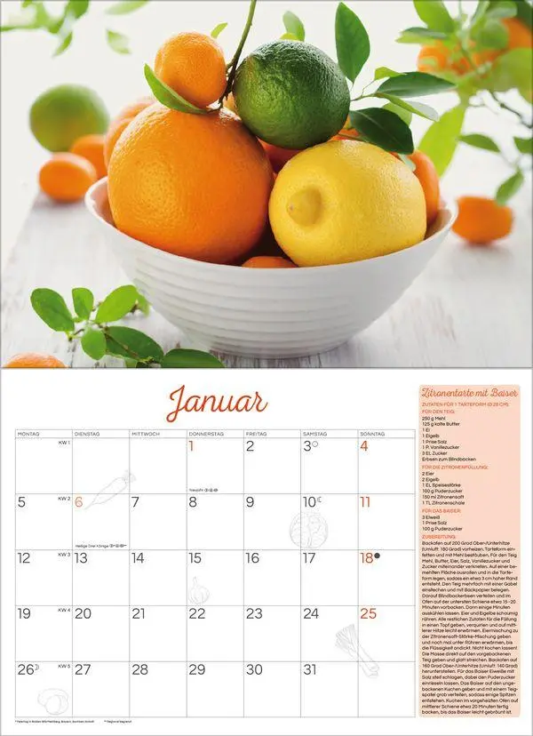 Bild: 9783731883937 | Küchenkalender 2026 | Korsch Verlag | Kalender | Englisch Broschur