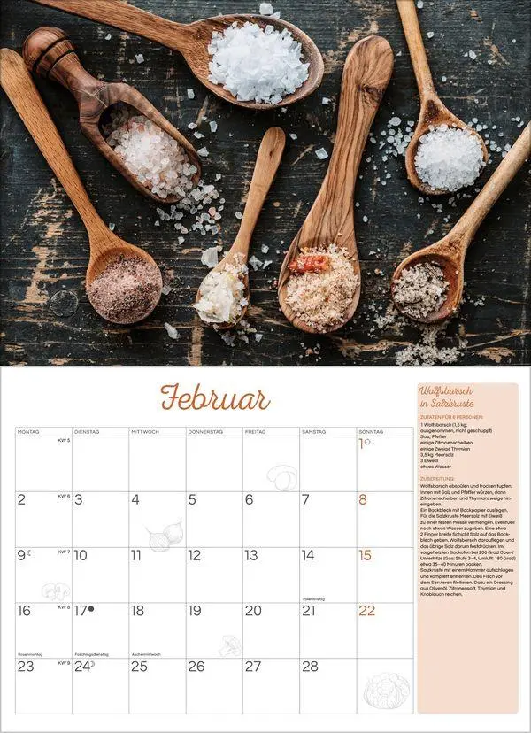 Bild: 9783731883937 | Küchenkalender 2026 | Korsch Verlag | Kalender | Englisch Broschur