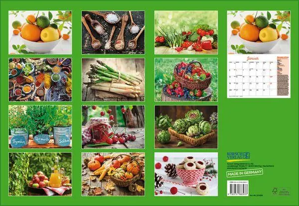 Bild: 9783731883937 | Küchenkalender 2026 | Korsch Verlag | Kalender | Englisch Broschur