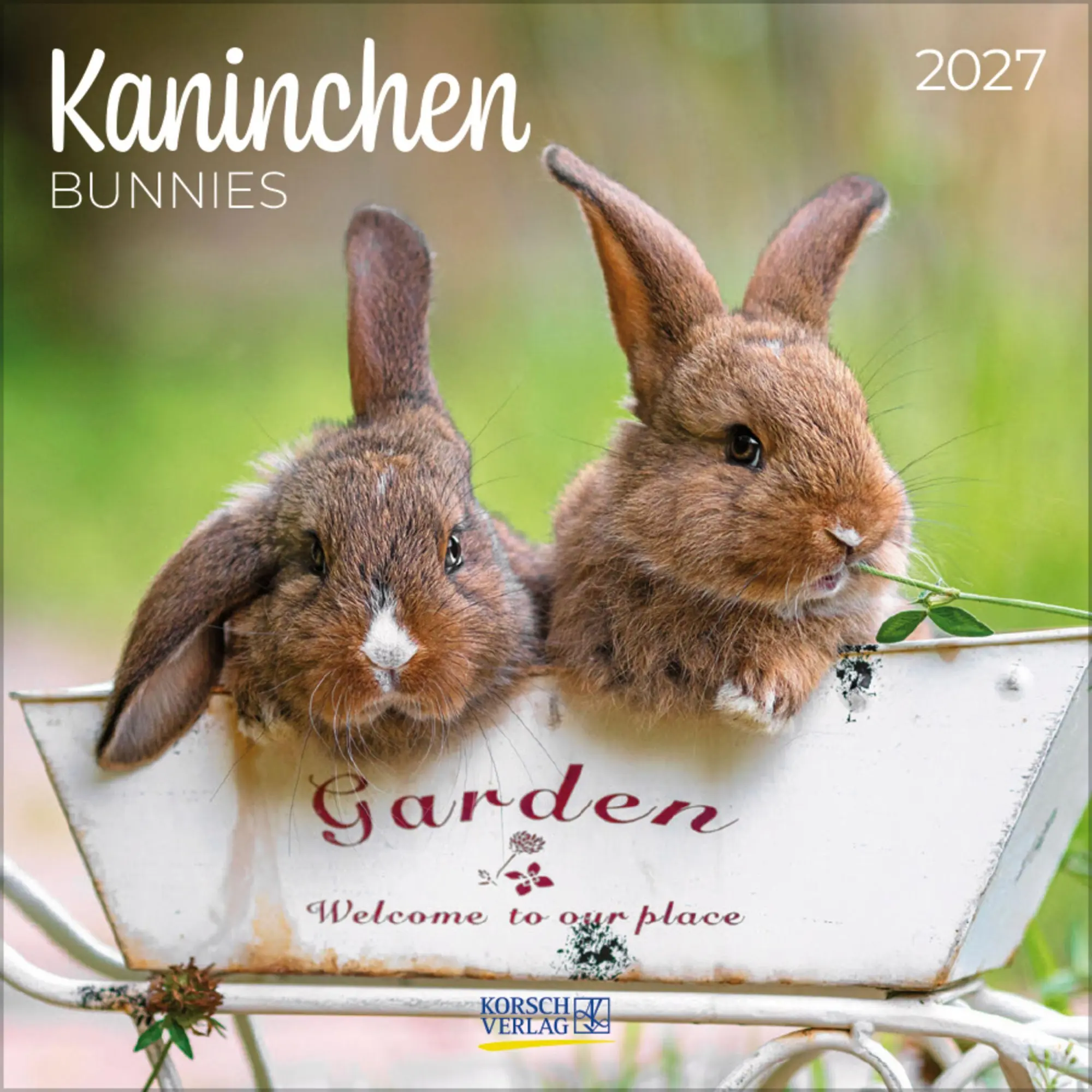 Cover: 9783819303937 | Kaninchen 2027 | Verlag Korsch | Kalender | 13 S. | Deutsch | 2027