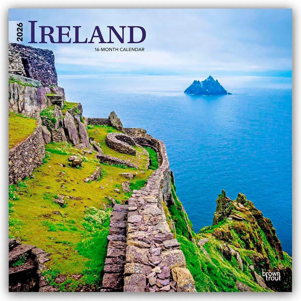 Cover: 9798330703937 | Ireland - Irland 2026 - 16-Monatskalender | Browntrout Publishers