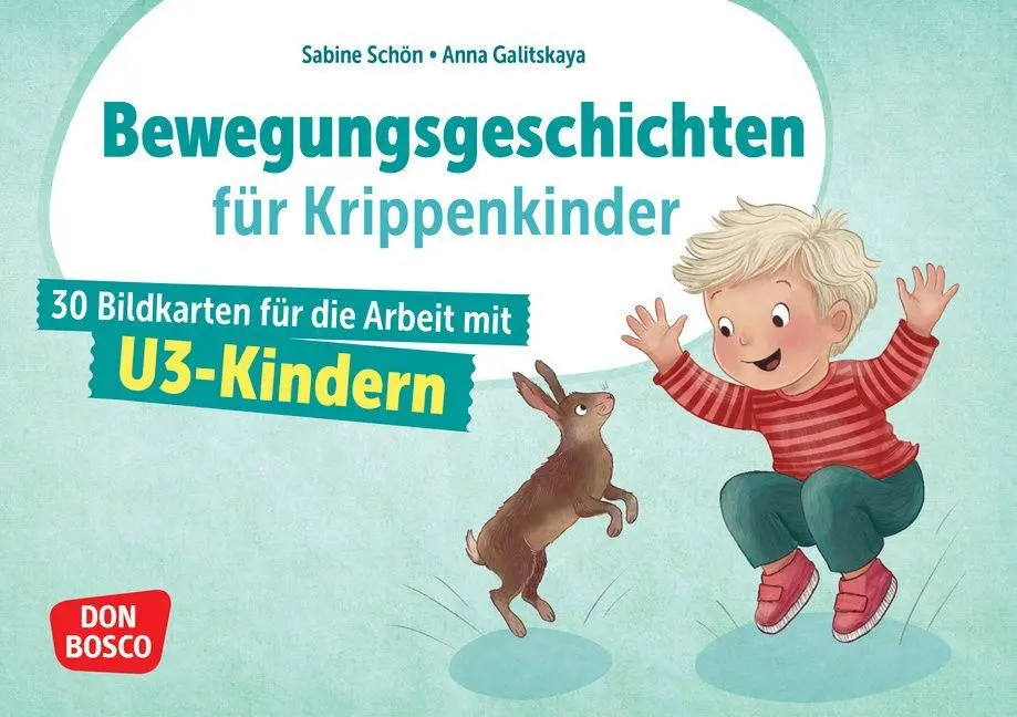 Cover: 4260694924037 | Bewegungsgeschichten für Krippenkinder | Sabine Schön | Box | 32 S.