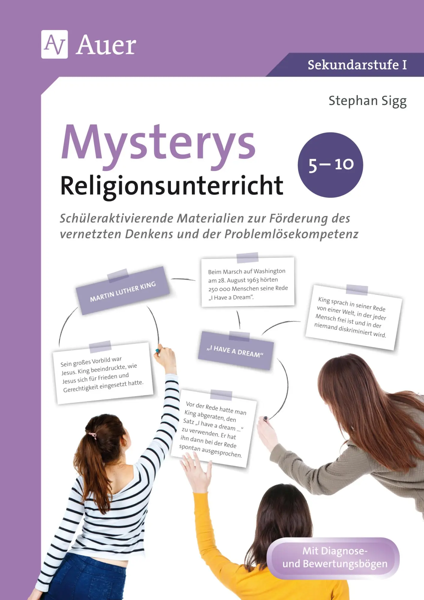 Cover: 9783403084037 | Mysterys Religionsunterricht 5-10 | Stephan Sigg | Broschüre | 84 S.