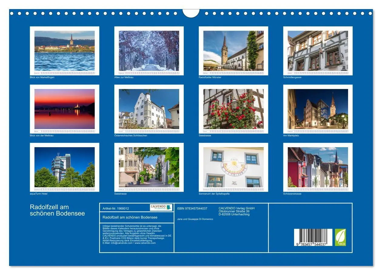 Bild: 9783457544037 | Radolfzell am schönen Bodensee (Wandkalender 2026 DIN A3 quer),...