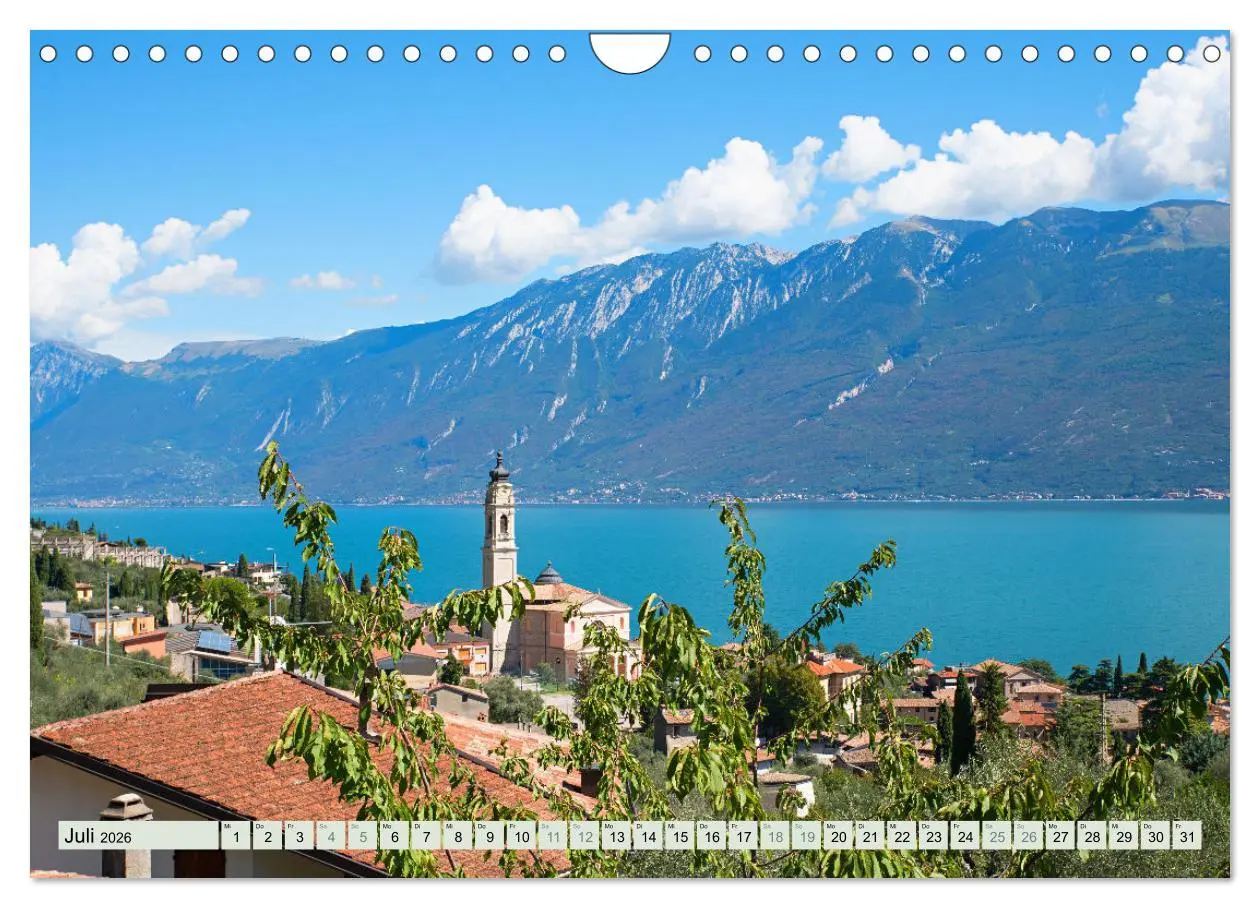 Bild: 9783457854037 | Gardasee - Perle Italiens (Wandkalender 2026 DIN A4 quer), CALVENDO...