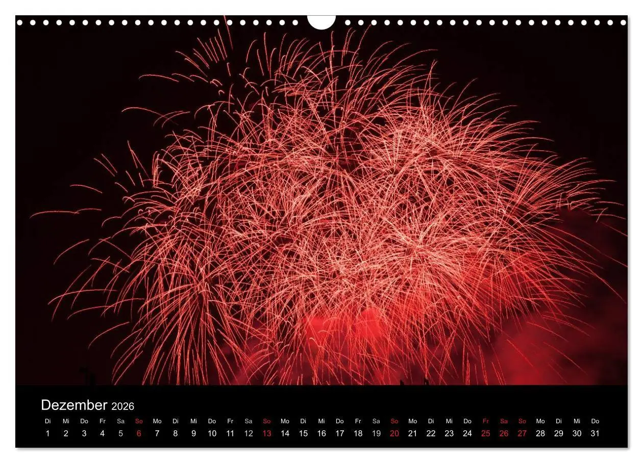 Bild: 9783516184037 | Feuerwerk (Wandkalender 2026 DIN A3 quer), CALVENDO Monatskalender