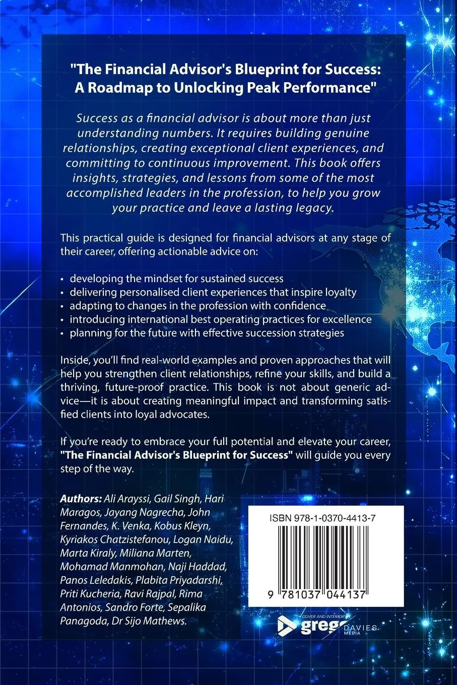Rückseite: 9781037044137 | The Financial Advisor's Blueprint for Success | Ali Arayssi (u. a.)