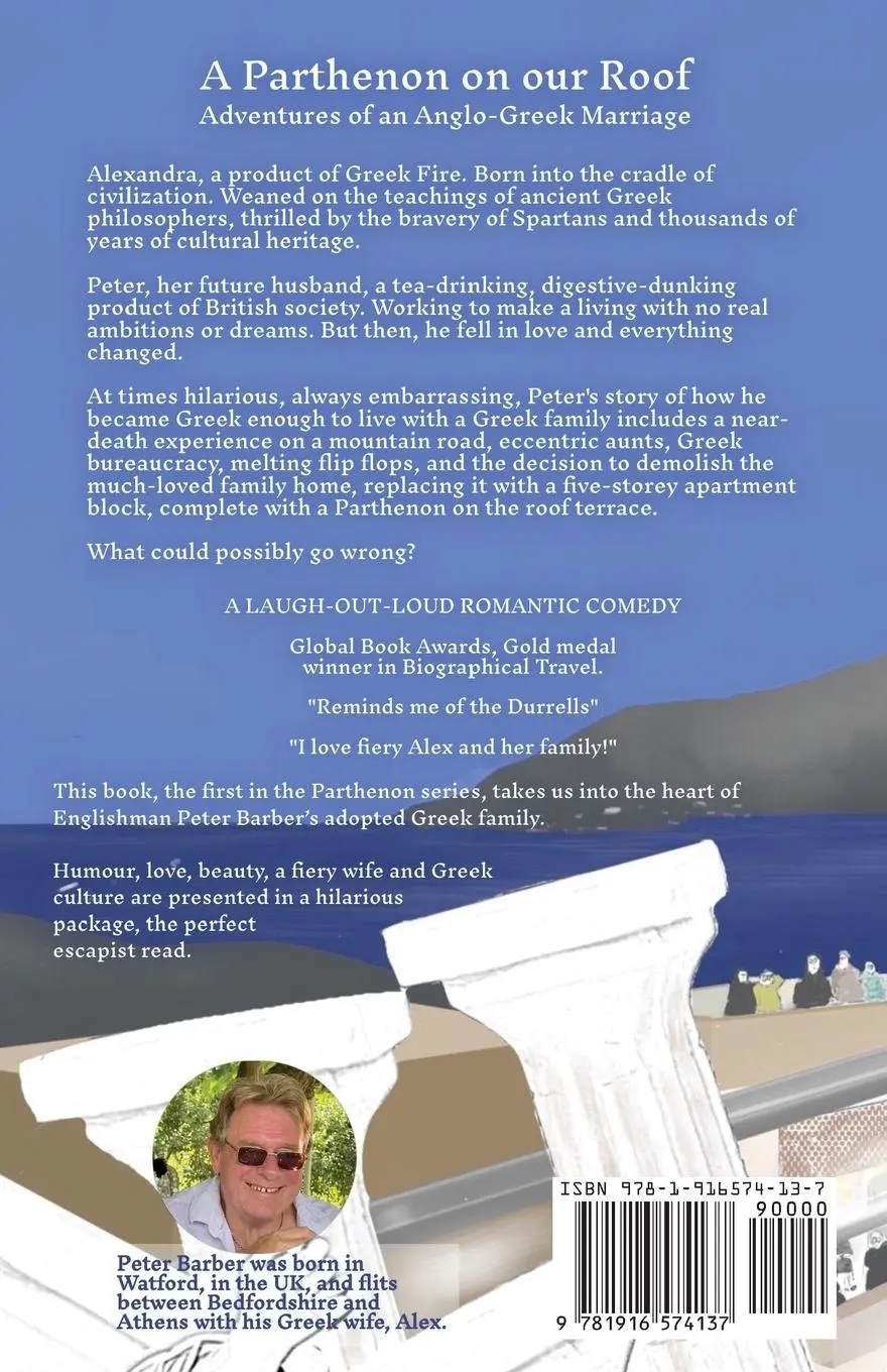 Rückseite: 9781916574137 | A Parthenon on our Roof - Large Print Edition | Peter Barber | Buch