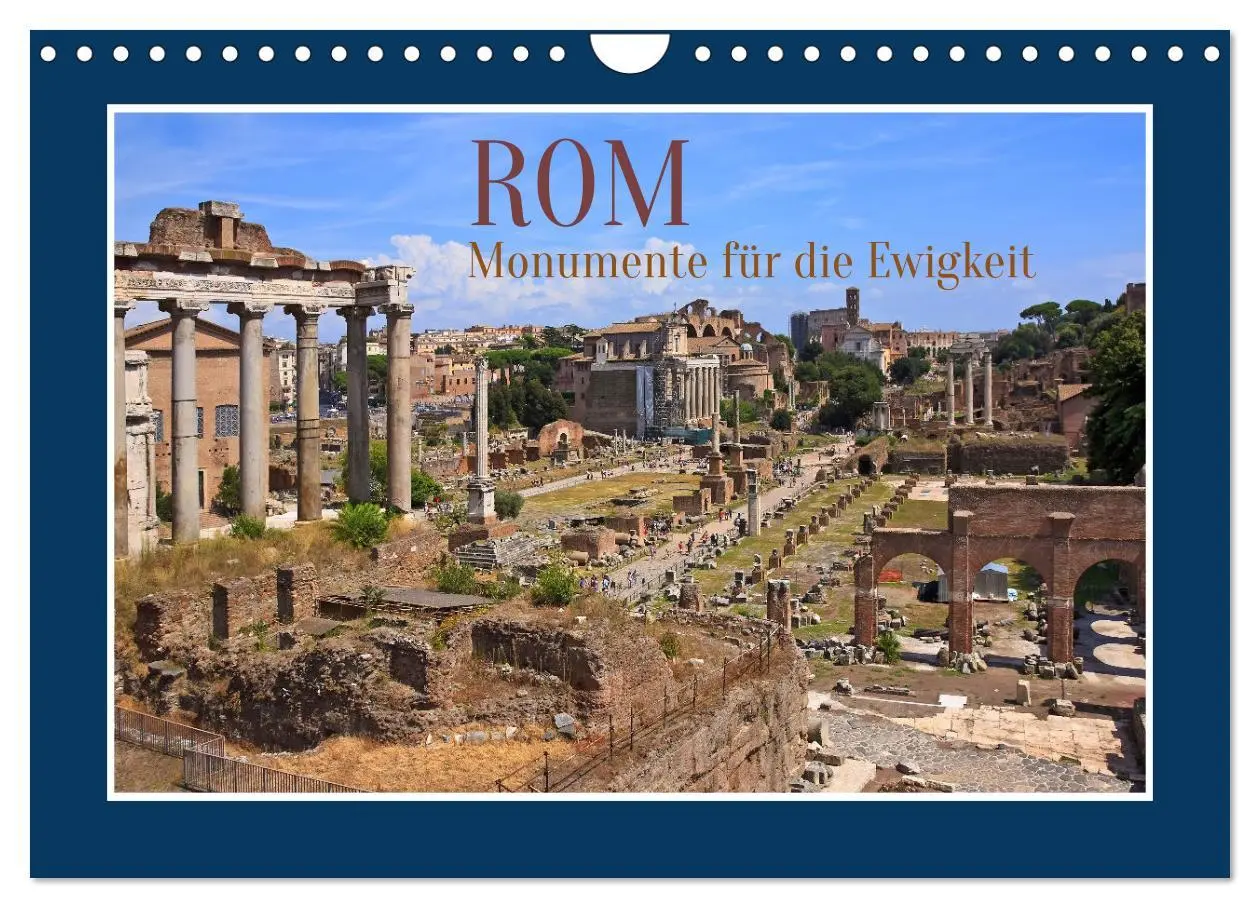 Cover: 9783457914137 | Rom - Monumente für die Ewigkeit (Wandkalender 2026 DIN A4 quer),...