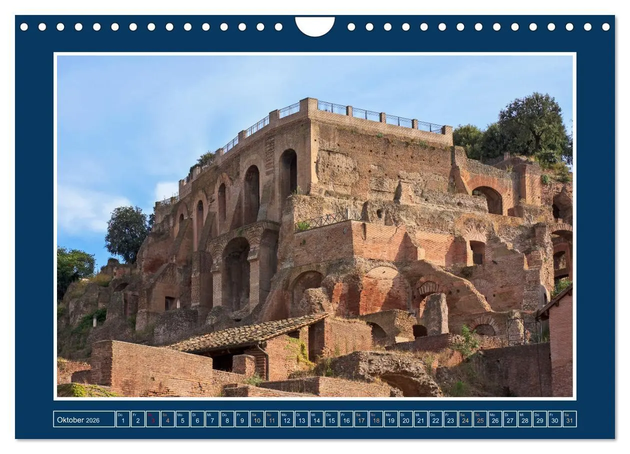 Bild: 9783457914137 | Rom - Monumente für die Ewigkeit (Wandkalender 2026 DIN A4 quer),...