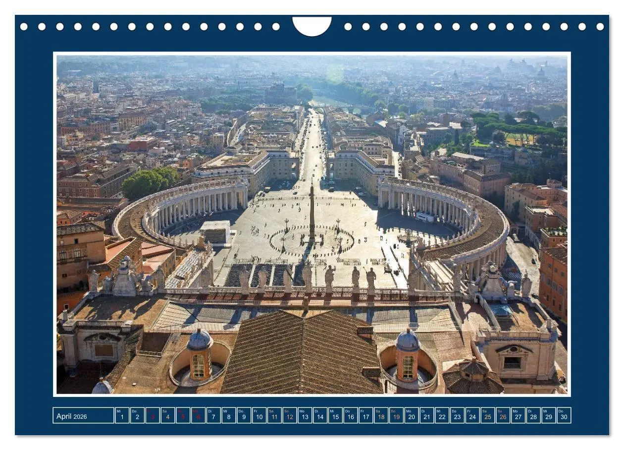 Bild: 9783457914137 | Rom - Monumente für die Ewigkeit (Wandkalender 2026 DIN A4 quer),...