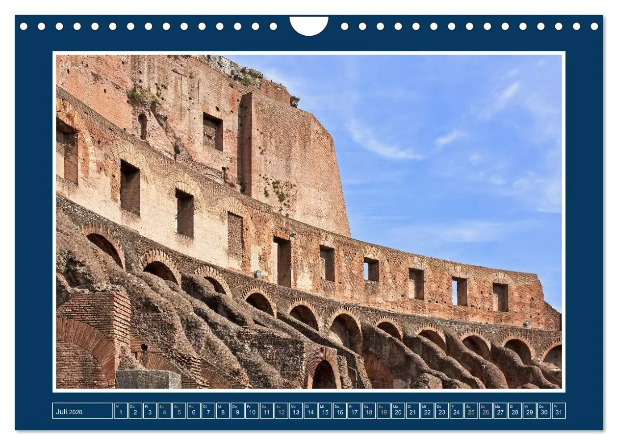 Bild: 9783457914137 | Rom - Monumente für die Ewigkeit (Wandkalender 2026 DIN A4 quer),...