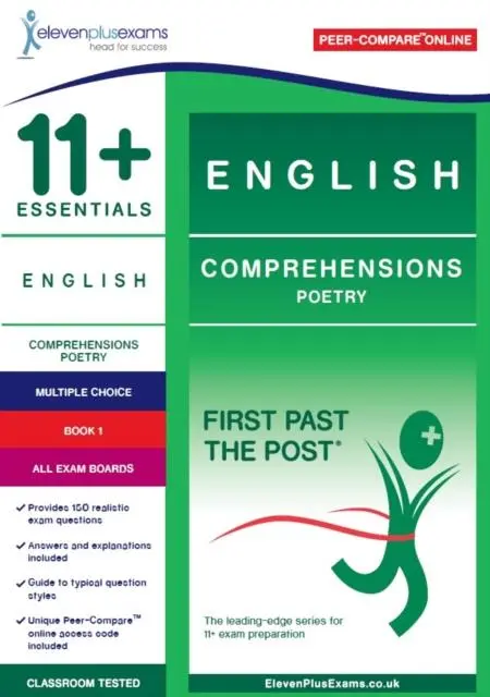 Cover: 9781912364237 | 11+ Essentials English Comprehensions: Poetry Book 1 | EXAMS | Buch