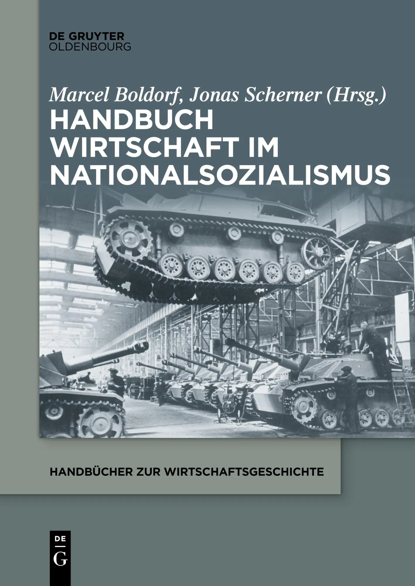 Cover: 9783112214237 | Handbuch Wirtschaft im Nationalsozialismus | Marcel Boldorf (u. a.)