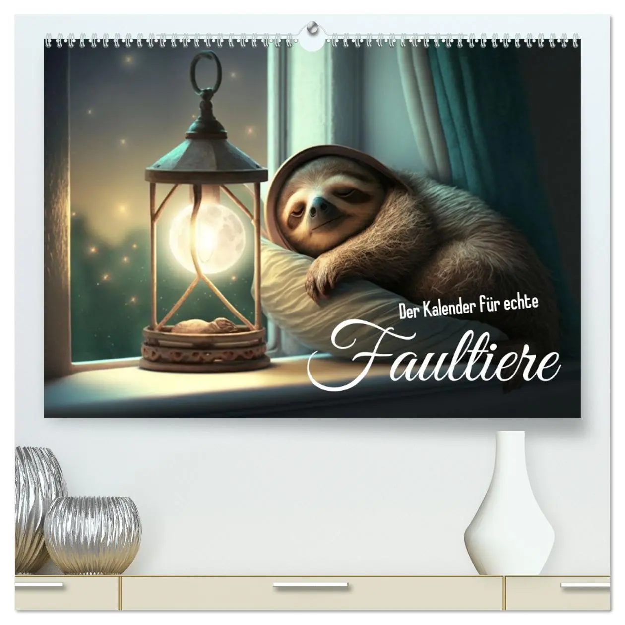 Cover: 9783457384237 | Der Kalender für echte Faultiere (hochwertiger Premium Wandkalender...