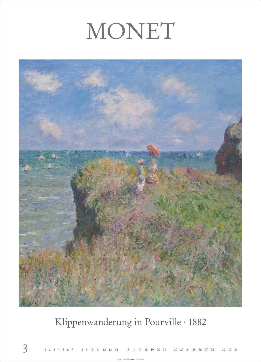 Bild: 9783839904237 | Poster Art Kalender 2027 - Monet Van Gogh Matisse Klee | Klee | 14 S.
