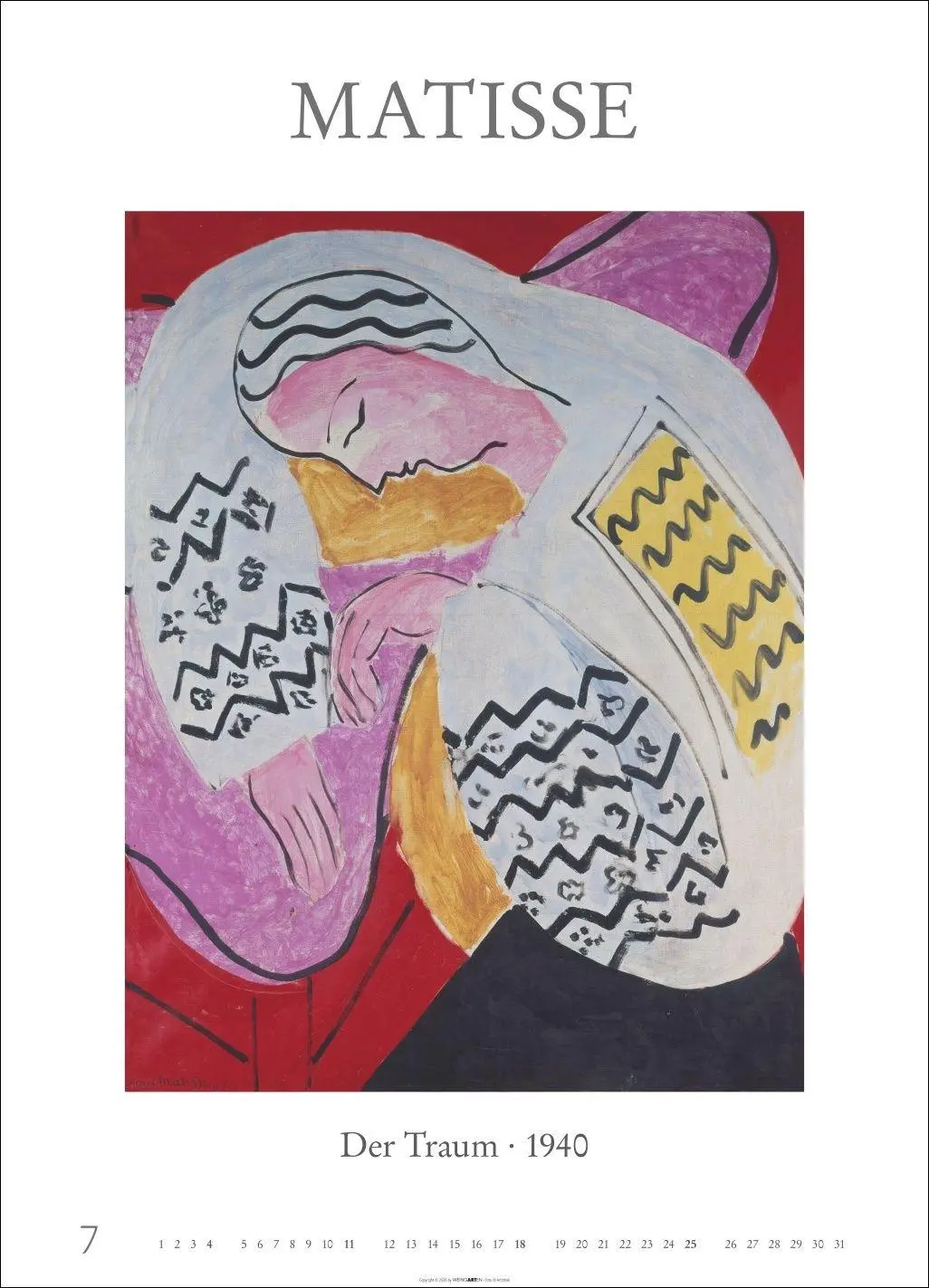 Bild: 9783839904237 | Poster Art Kalender 2027 - Monet Van Gogh Matisse Klee | Klee | 14 S.