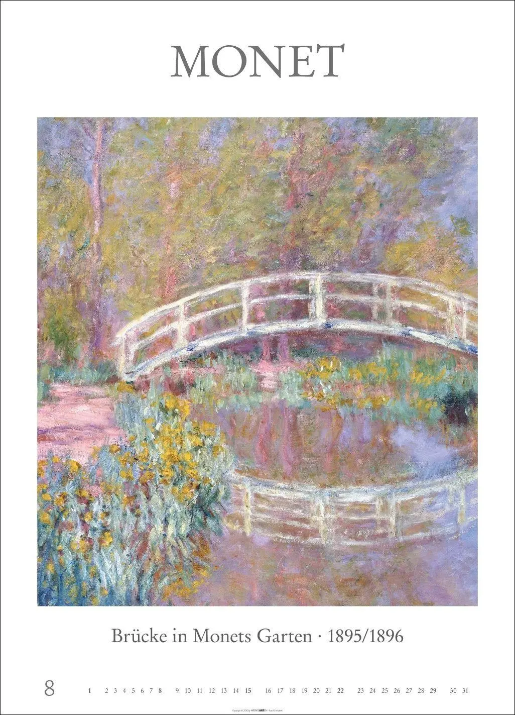 Bild: 9783839904237 | Poster Art Kalender 2027 - Monet Van Gogh Matisse Klee | Klee | 14 S.