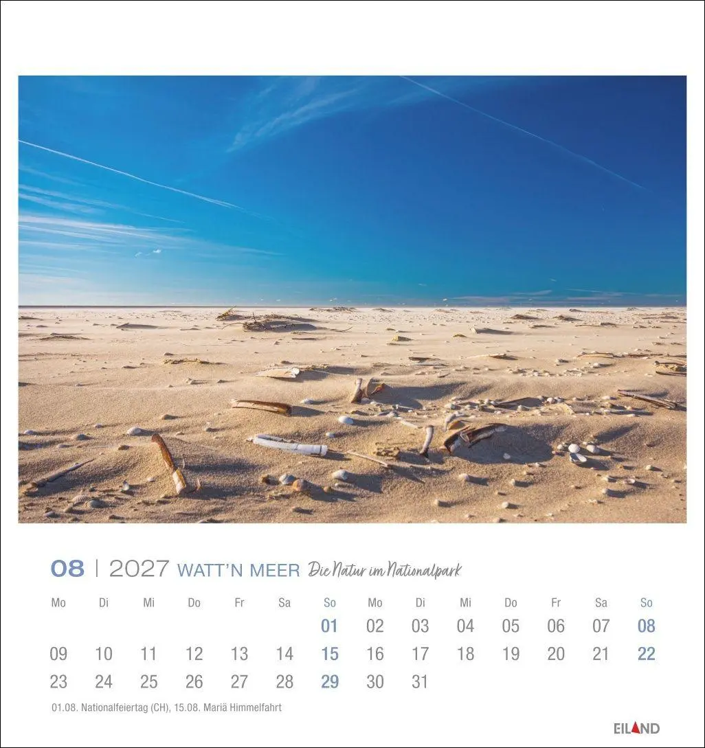 Bild: 9783964024237 | Watt'n Meer Postkartenkalender 2027 - Die Natur im Nationalpark | 2027