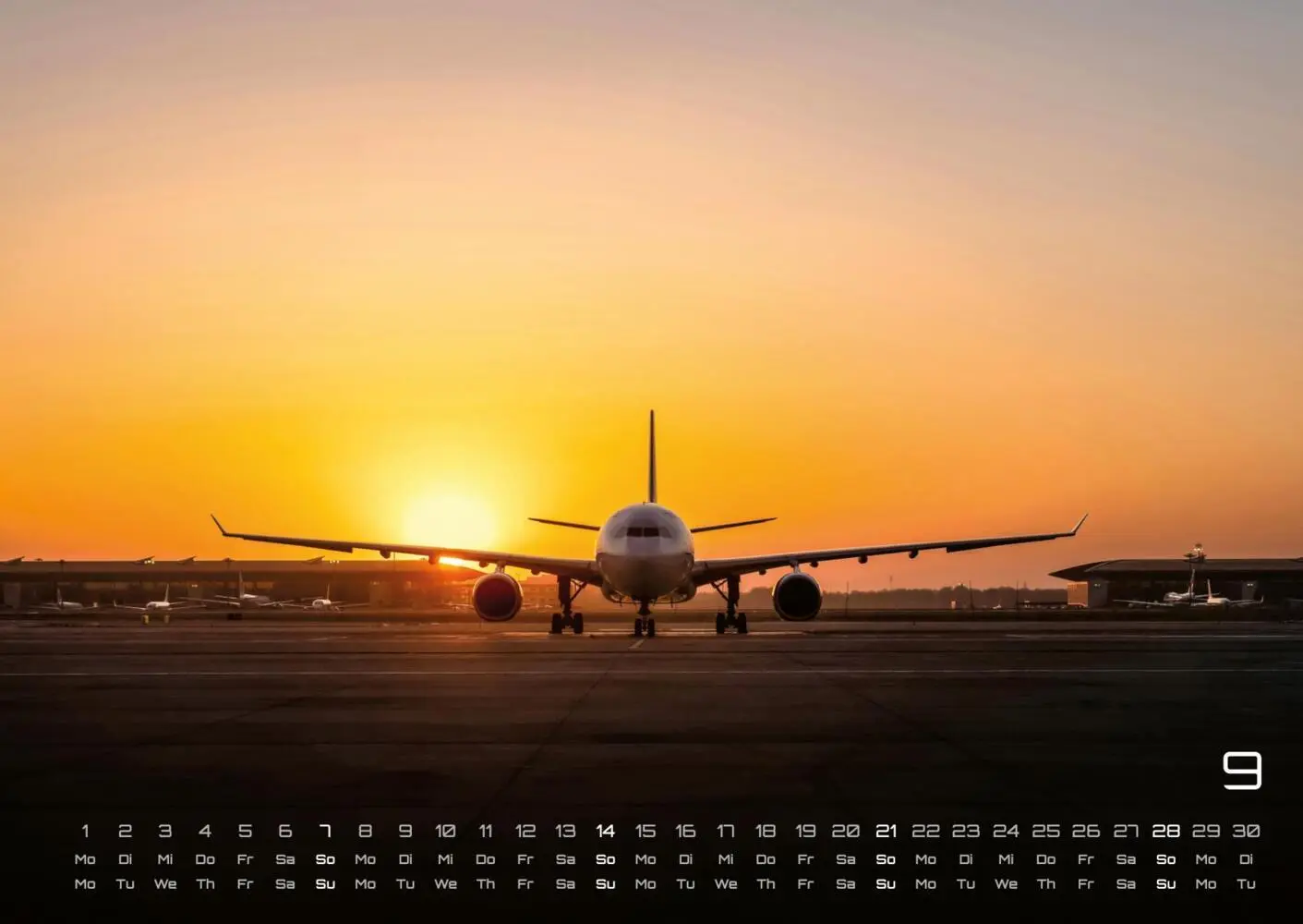 Bild: 9783986734237 | Planes - Über den Wolken - Flugzeuge - 2025 - Kalender DIN A2 | 15 S.