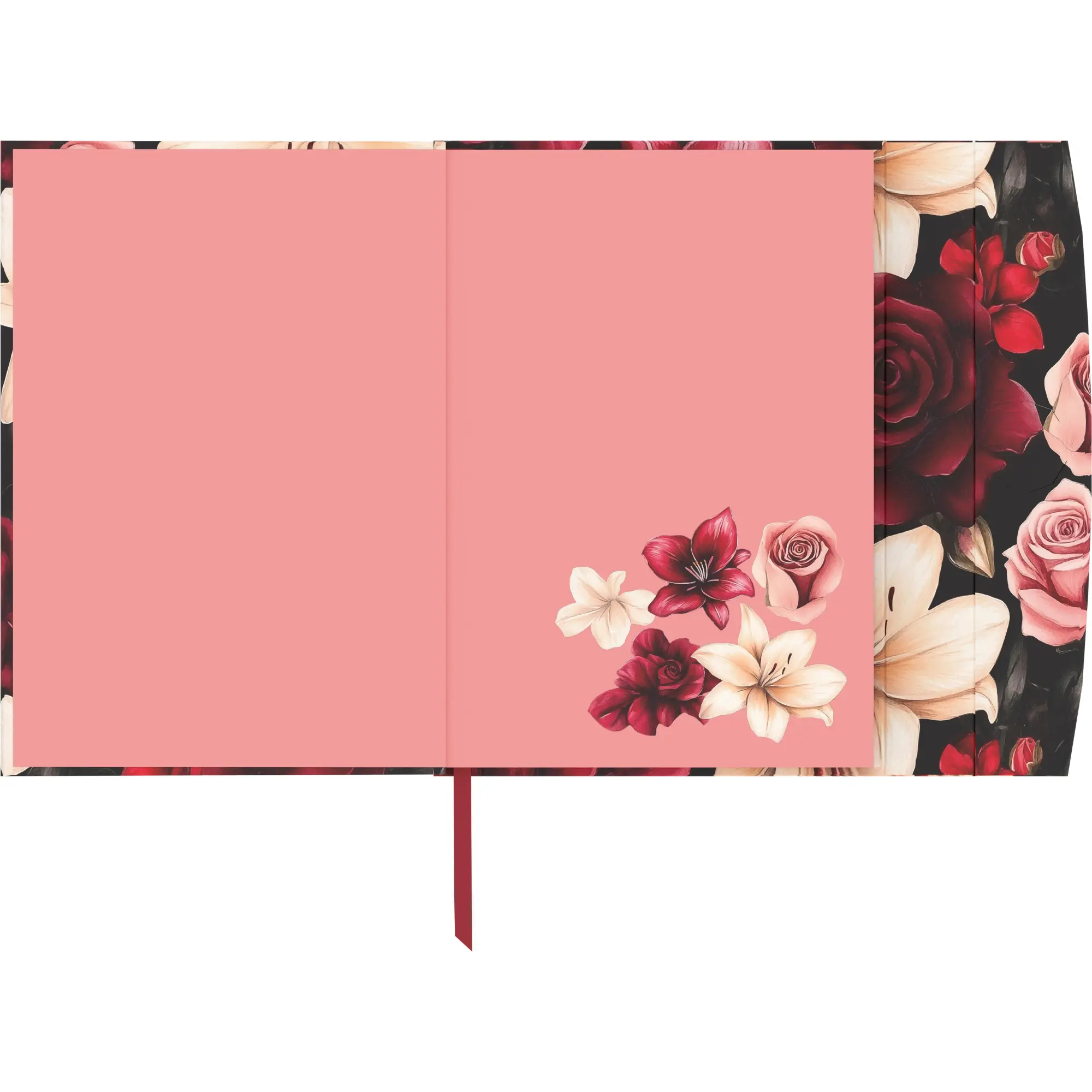 Bild: 4069095004337 | Dark Flowers 2026 - Diary - Buchkalender - Taschenkalender - 16x22