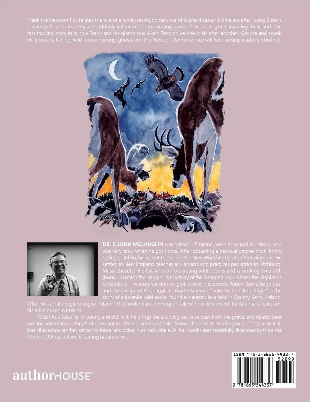 Rückseite: 9781665544337 | Frank the Newport Fox | F. John McLaughlin | Taschenbuch | Englisch