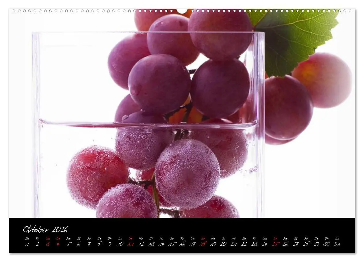 Bild: 9783516224337 | Frische Früchte Kalender (Wandkalender 2026 DIN A2 quer), CALVENDO...