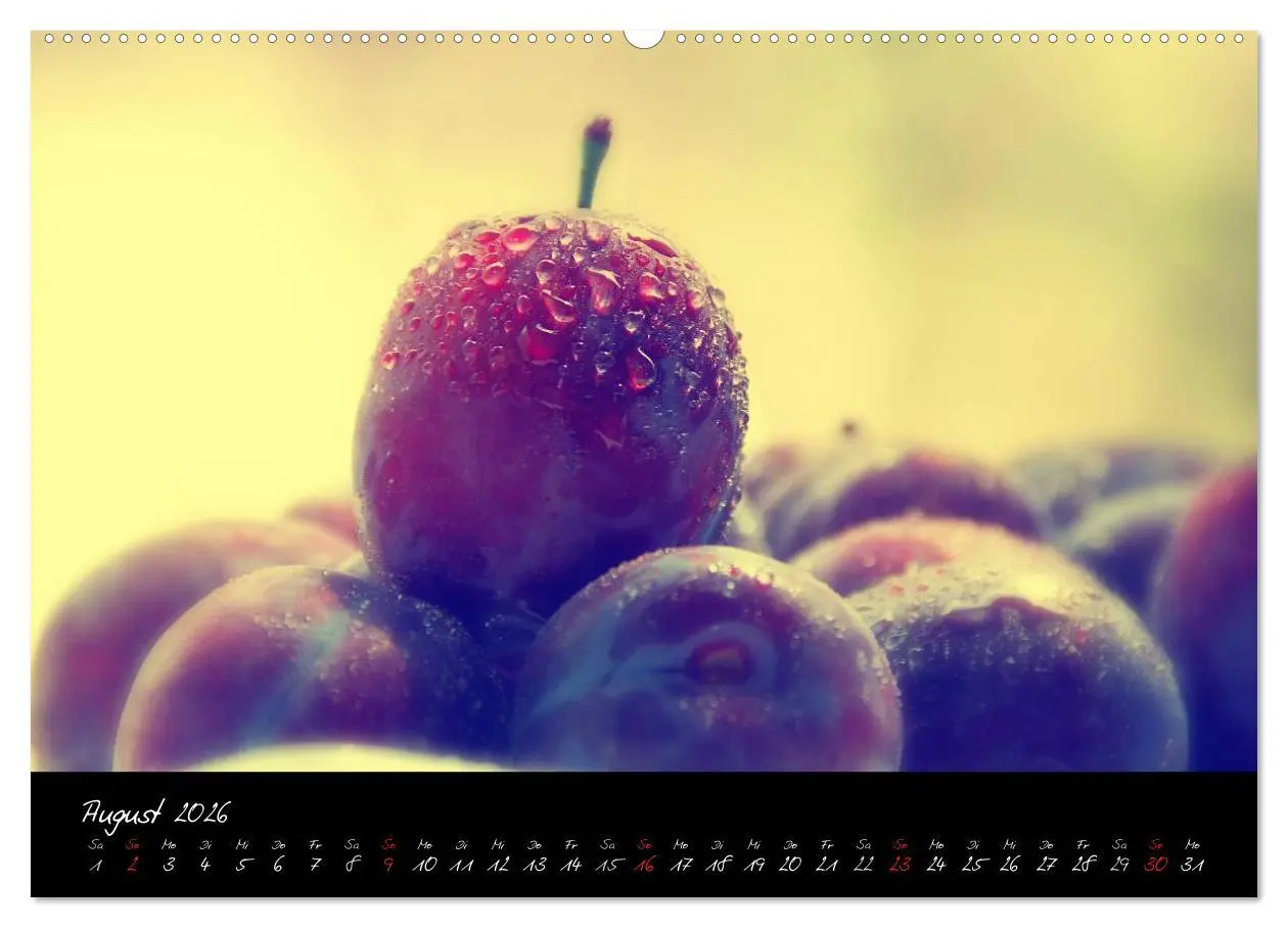Bild: 9783516224337 | Frische Früchte Kalender (Wandkalender 2026 DIN A2 quer), CALVENDO...