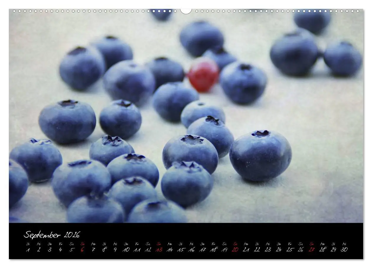 Bild: 9783516224337 | Frische Früchte Kalender (Wandkalender 2026 DIN A2 quer), CALVENDO...