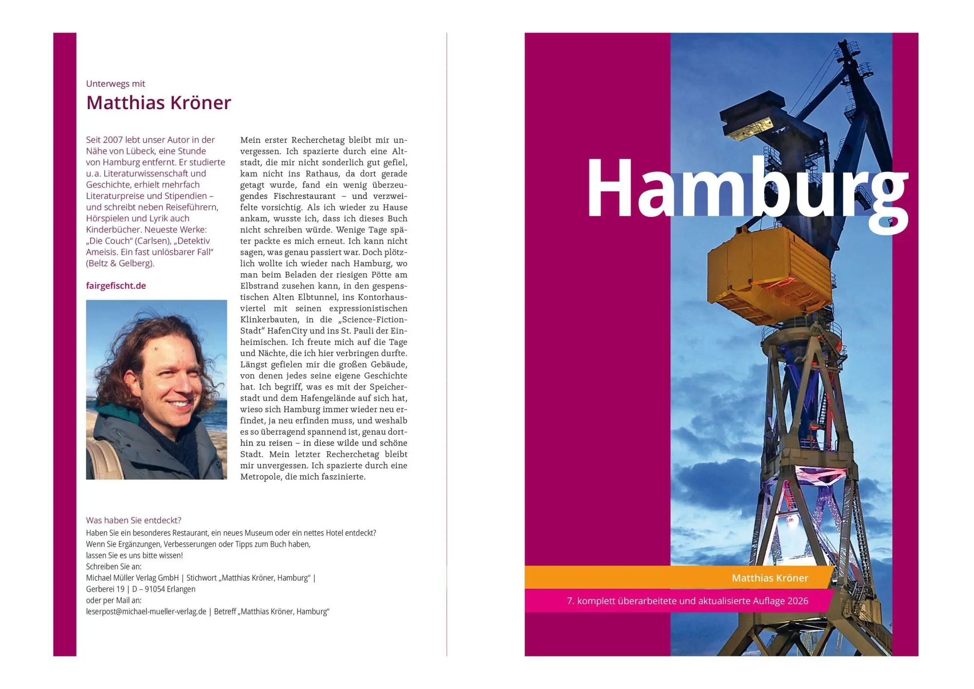Bild: 9783966854337 | MICHAEL MÜLLER Reiseführer Hamburg MM-City | Matthias Kröner | Buch