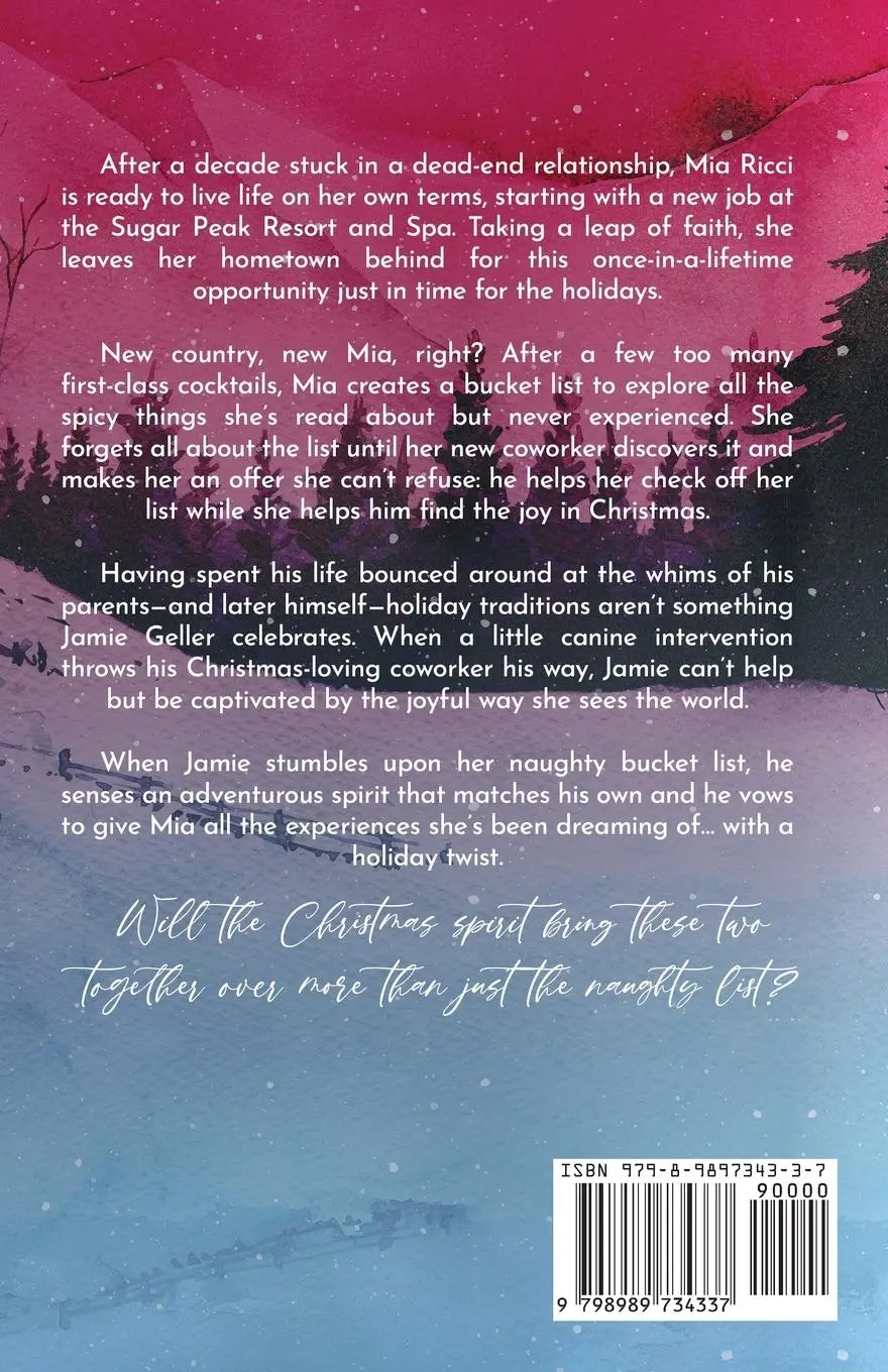 Rückseite: 9798989734337 | A Naughty List for Christmas | Kat Summers | Taschenbuch | Englisch