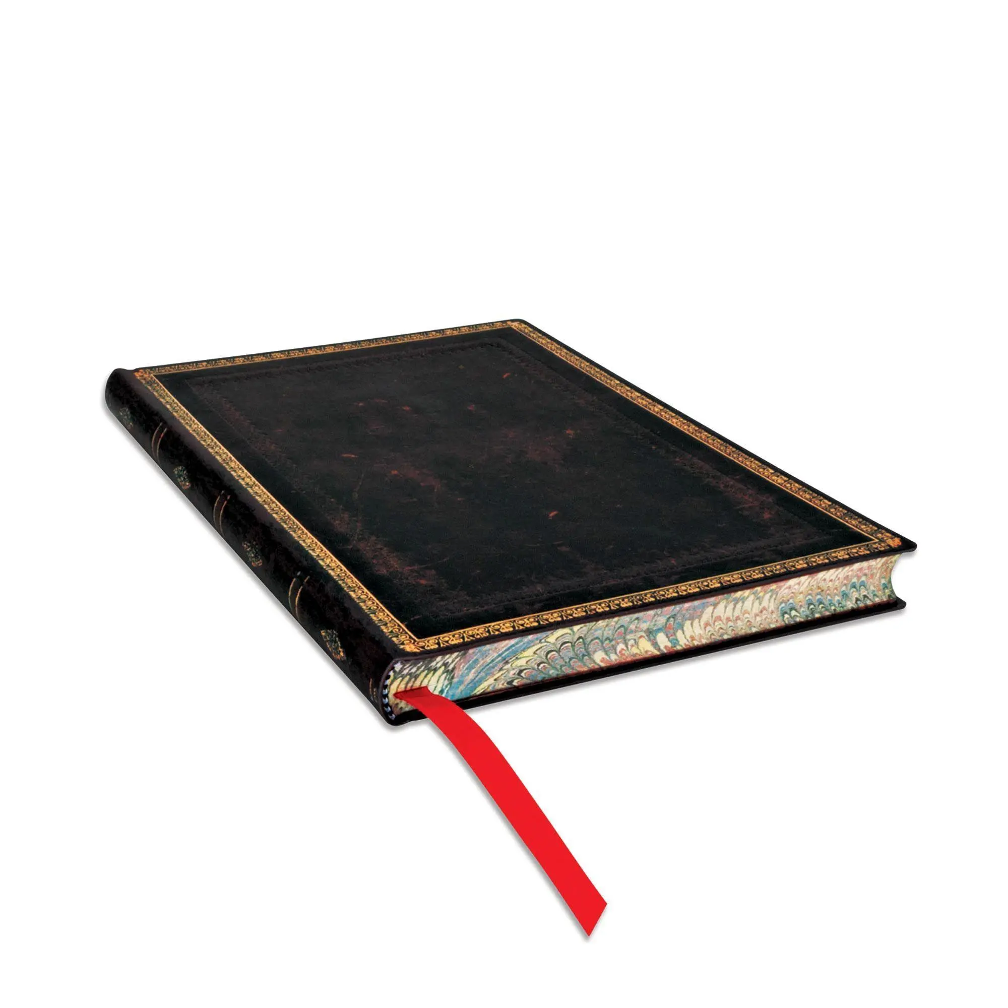 Bild: 9781439744437 | Paperblanks Black Moroccan Old Leather Collection Softcover Flexi...