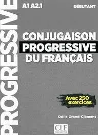 Cover: 9782090384437 | Conjugaison progressive du francais - Niveau debutant (A1/A2) + CD