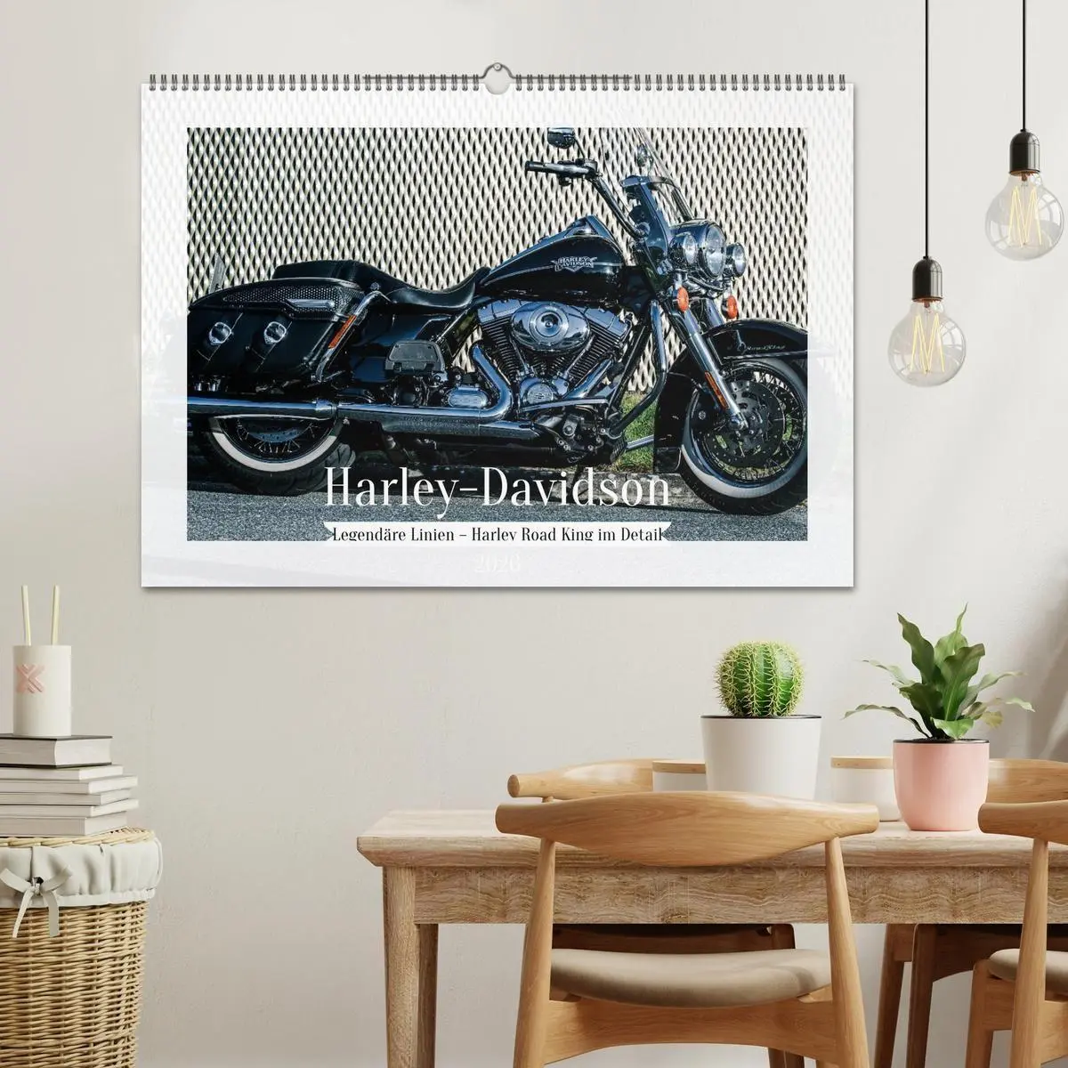 Bild: 9783516694437 | Legendäre Linien - Harley Road King im Detail (Wandkalender 2026...