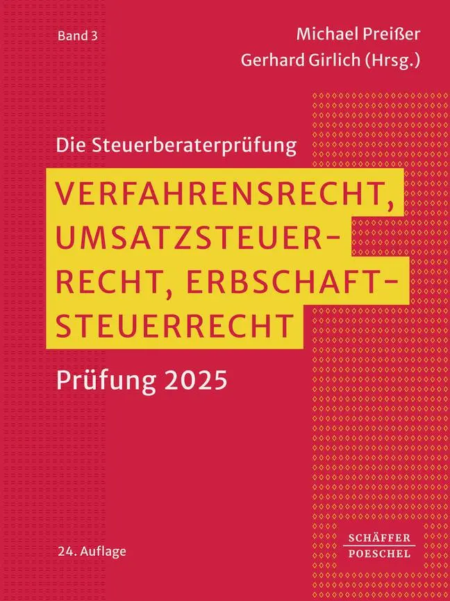 Cover: 9783791064437 | Verfahrensrecht, Umsatzsteuerrecht, Erbschaftsteuerrecht | Buch | 2025