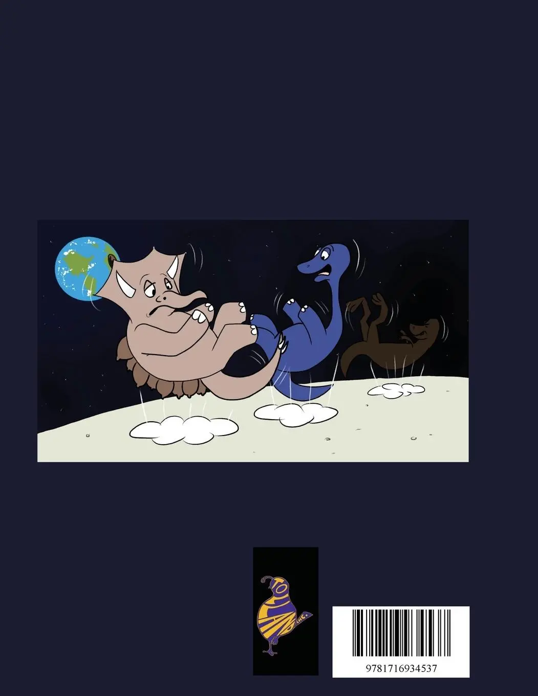 Rückseite: 9781716934537 | Dinosaurs on the Moon | Zachary Strobel (u. a.) | Taschenbuch | 2020
